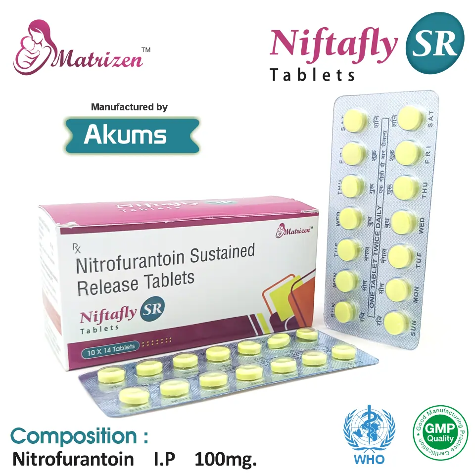 Nitrofurantoin SR 100mg tablet best price for pharma franchise